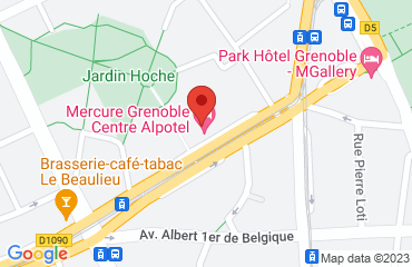 Lieu de stages Hôtel Mercure sur la carte de Grenoble