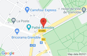 Lieu de stages AUTO ECOLE CERI sur la carte de Grenoble