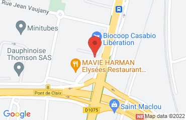 Lieu de stages Hôtel BALLADINS sur la carte de Grenoble