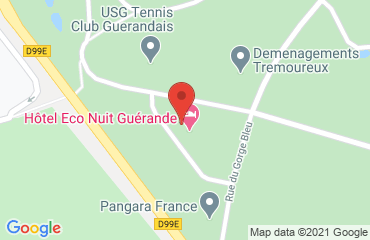 Lieu de stages ECO NUIT GUERANDE sur la carte de Guérande