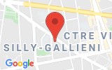 Plan Google Stage recuperation de points Boulogne-Billancourt 92100, 67 Avenue André Morizet