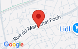 Plan Google Stage recuperation de points Lingolsheim 67380, 59 Rue du Maréchal Foch