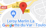 Plan Google Stage recuperation de points La Valette-du-Var 83160, ZA Paul Madon