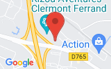 Plan Google Stage recuperation de points Clermont-Ferrand 63000, 9 Rue de l'Eminée