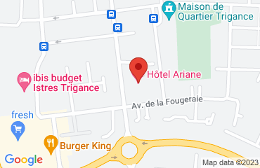 Lieu de stages ARIANE sur la carte de Istres