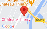 Plan Google Stage recuperation de points Essômes-sur-Marne 02400, 50 Avenue du Général de Gaulle