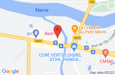 Lieu de stages BEST HOTEL LA FERTE sur la carte de La Ferté-sous-Jouarre