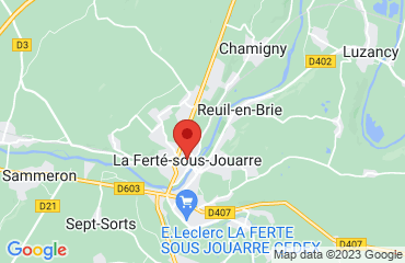 Lieu de stages BEST HOTEL LA FERTE sur la carte de La Ferté-sous-Jouarre