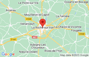 Lieu de stages Kikbox sur la carte de La Roche-sur-Yon
