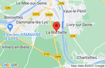 Lieu de stages le rocheton sur la carte de La Rochette