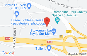 Lieu de stages Hôtel ibis Toulon La Seyne sur la carte de La Seyne-sur-Mer