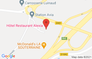 Lieu de stages INTERHOTEL ALEXIA sur la carte de La Souterraine