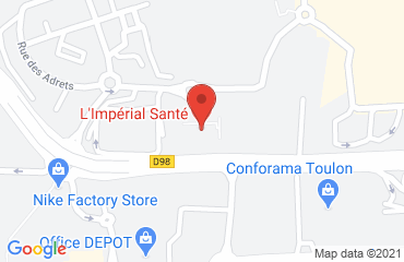 Lieu de stages HÔTEL IBIS sur la carte de La Valette-du-Var