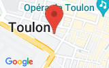 Plan Google Stage recuperation de points Toulon 83200, 11 Place D'Armes