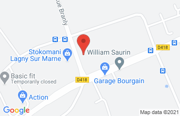 Lieu de stages Comfort Hotel sur la carte de Lagny-sur-Marne
