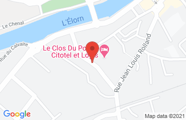 Lieu de stages Le Clos du Pontic de Landerneau sur la carte de Landerneau