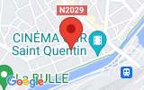 Plan Google Stage recuperation de points Saint-Quentin 02100, 18 Boulevard Léon Blum