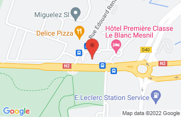 Lieu de stages Hotel Kyriad Prestige sur la carte de Le Blanc-Mesnil