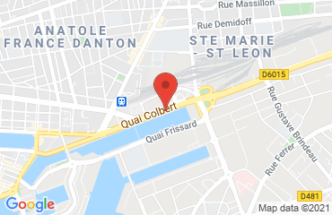 Lieu de stages KYRIAD sur la carte de Le Havre