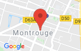 Plan Google Stage recuperation de points Montrouge 92120, 63 Avenue de la République