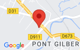 Plan Google Stage recuperation de points Avranches 50300, 2 Rue de la Cote
