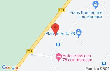 Lieu de stages Les Mureaux sur la carte de Les Mureaux