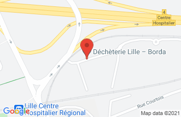 Lieu de stages CAMPANILE sur la carte de Lille