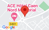 Plan Google Stage recuperation de points Caen 14000, 2 Rue de la Folie