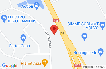 Lieu de stages Hotel BALLADINS Amiens Longueau sur la carte de Longueau