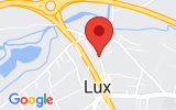 Plan Google Stage recuperation de points Lux 71100, Rue de la libération