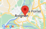 Plan Google Stage recuperation de points Avignon 84000, 
