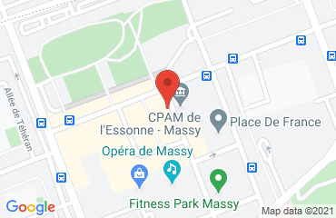 Lieu de stages IBIS STYLE sur la carte de Massy