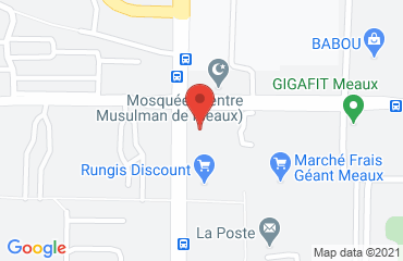 Lieu de stages HOTEL CONFORT sur la carte de Meaux