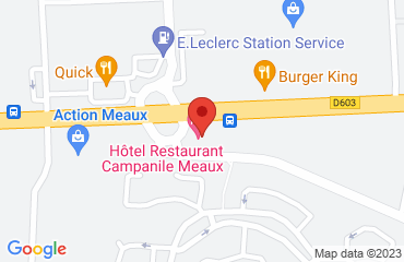 Lieu de stages CAMPANILE Hôtel sur la carte de Meaux