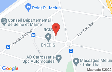 Lieu de stages DECLIC GESTION sur la carte de Melun