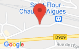 Plan Google Stage recuperation de points Saint-Flour 15100, 23 Avenue Charles de Gaulle