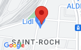 Plan Google Stage recuperation de points Nice 06300, 3 Rue de Roquebillière