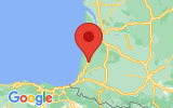 Plan Google Stage recuperation de points Cestas 33610, Aire de Bordeaux/Cestas A63 Aire de Bordeaux, Autoroute A63 Cestas