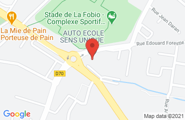 Lieu de stages AUTO ECOLE SENS UNIQUE HS sur la carte de Montauban