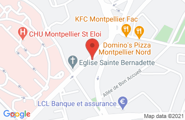 Lieu de stages Auto Ecole de la Comédie - UNIVERSITES sur la carte de Montpellier