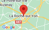 Plan Google Stage recuperation de points La Roche-sur-Yon 85000, 