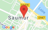 Plan Google Stage recuperation de points Saumur 49400, 23 Rue Daillé