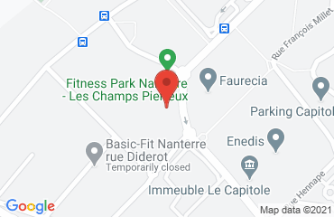 Lieu de stages IBIS PARIS NANTERRE sur la carte de Nanterre