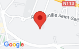 Plan Google Stage recuperation de points Carcassonne 11000, 18 Rue Camille Saint-Saëns