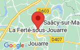 Plan Google Stage recuperation de points La Ferté-sous-Jouarre 77260, 