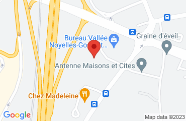 Lieu de stages Comfort hôtel sur la carte de Noyelles-Godault