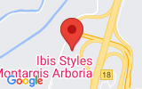 Plan Google Stage recuperation de points Pannes 45700, 805 Avenue des Platanes