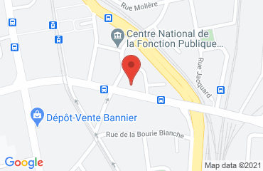 Lieu de stages ORLEANS sur la carte de Orléans