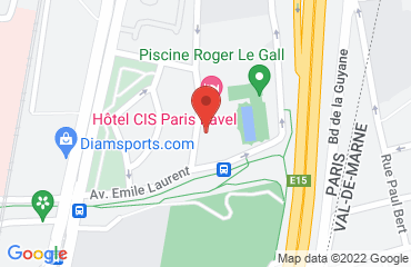 Lieu de stages CISP Ravel sur la carte de Paris