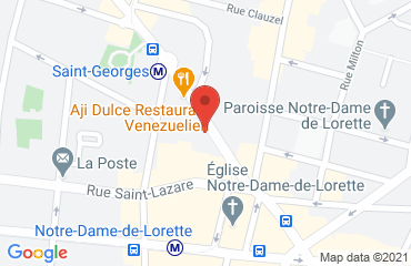 Lieu de stages HOTEL FRANCE ALBION sur la carte de Paris